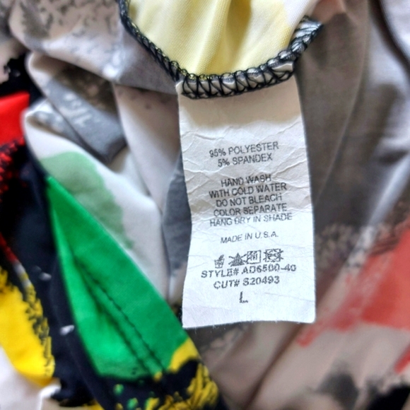 AUDITIONS Women's Multicolor Mini Bodycone Dress Size Large - Picture 6 of 15